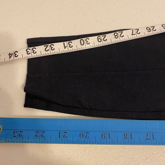 J. Jill Ponte Navy Blue Pull On Leggings Slim Leg pants Women SP Elastic Waist - Picture 3 of 10